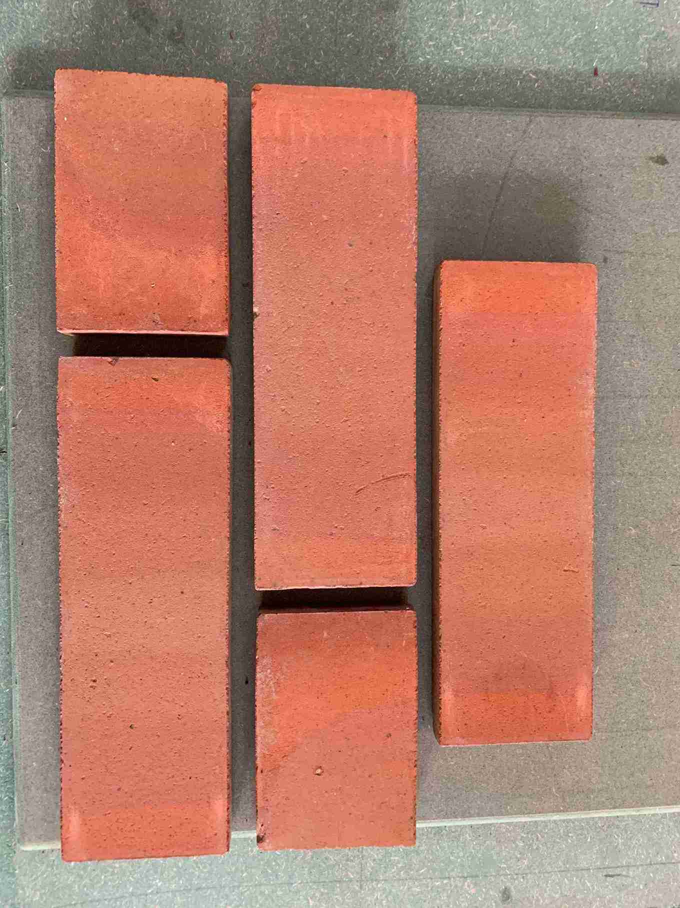 Red Clay Brick Cladding Tiles — exterior and interior walls
