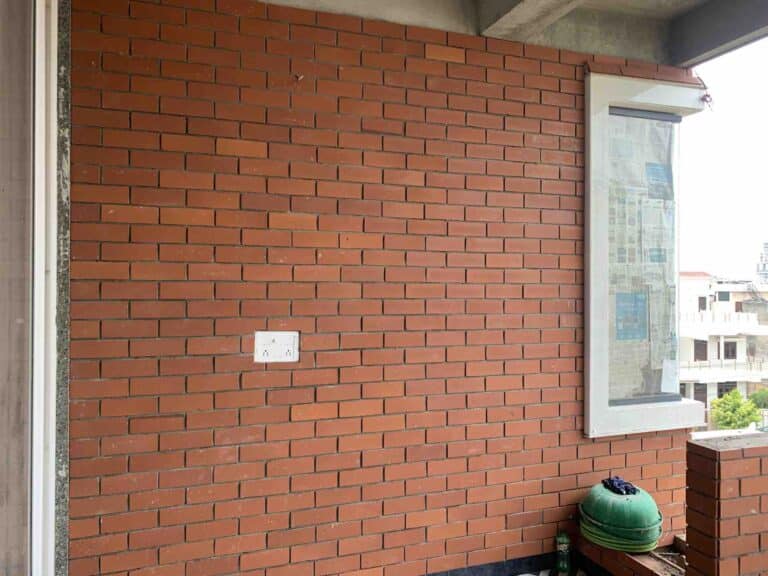 Brick cladding project — Bricks Street India