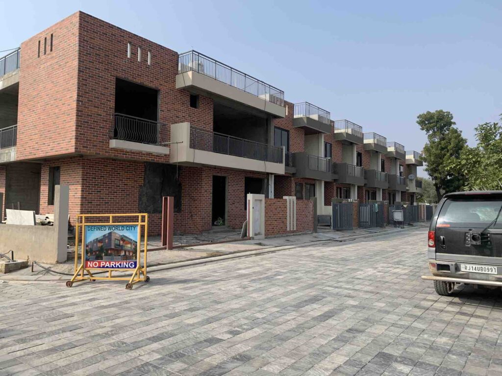 Exposed brick commercial project by Bricks Street